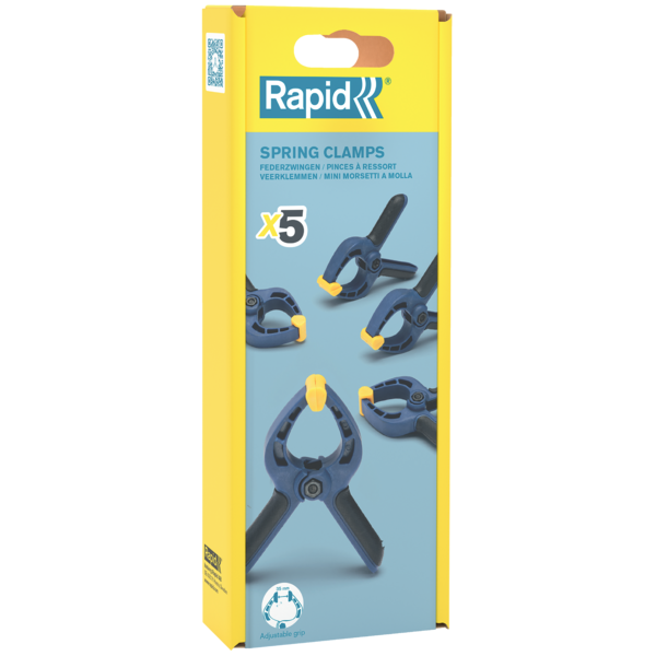 Mini Spring-Clamps 5pcs, Rapid Mini Spring-Clamps 5pcs, Rapid - Image 2