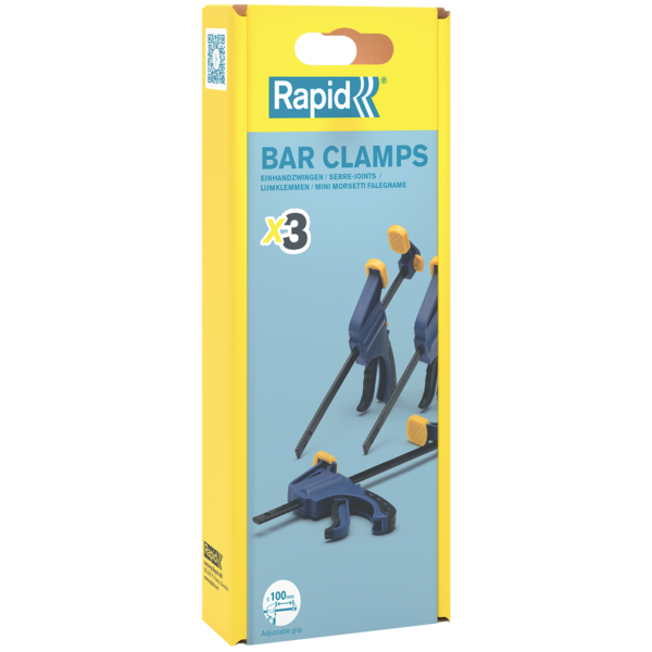 Mini One-Handed Bar Clamps, Rapid Mini One-Handed Bar Clamps, Rapid - Image 2
