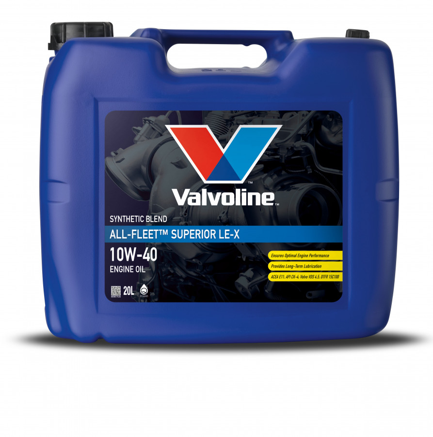 Alyva varikliui ALL FLEET SUPERIOR LE-X 10W40 20L, Valvoline Alyva varikliui ALL FLEET SUPERIOR LE-X 10W40 20L, Valvoline