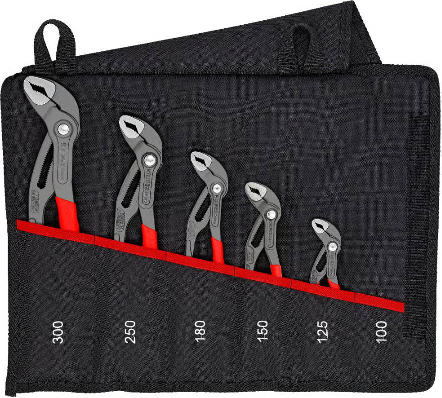 Replių komplektas 5-vnt, Knipex Replių komplektas 5-vnt, Knipex