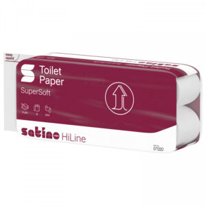 Tualetinis popierius Satino HiLine 3 sluoksnių, 8 rulonai x30m, M, Satino by WEPA