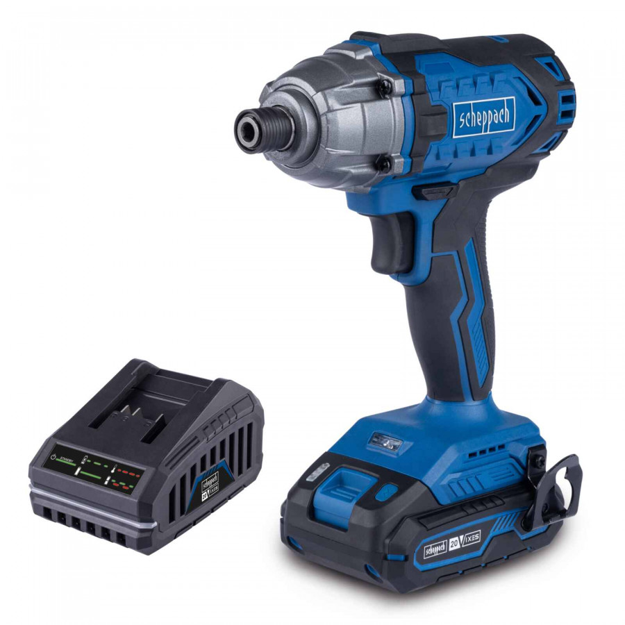 Akumuliatorinis smūginis suktuvas C-ID180-X 20V, set S (2Ah + charger), Scheppach Akumuliatorinis smūginis suktuvas C-ID180-X 20V, set S (2Ah + charger), Scheppach - Image 2
