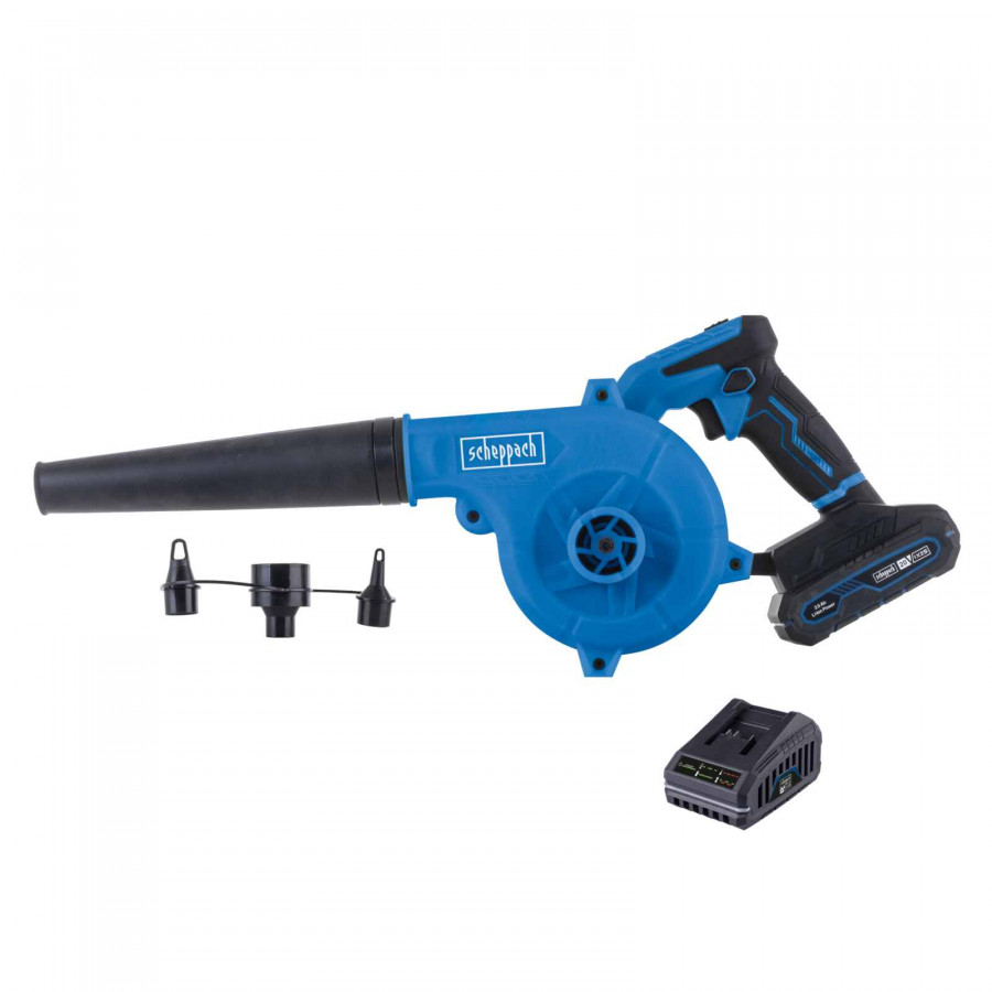 Akumuliatorinis dirbtuvių pūstuvas C-WBL180-X – SET S, Scheppach Akumuliatorinis dirbtuvių pūstuvas C-WBL180-X – SET S, Scheppach - Image 2