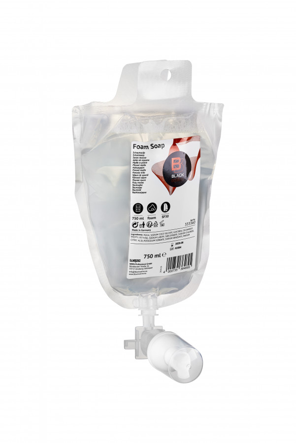 Skystos putos Satino Black Qlash 6 x 750 ml, Satino by WEPA Skystos putos Satino Black Qlash 6 x 750 ml, Satino by WEPA