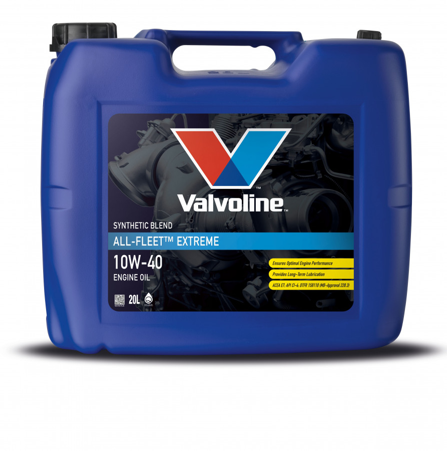 Alyva varikliui ALL FLEET EXTREME 10W40 20L, Valvoline Alyva varikliui ALL FLEET EXTREME 10W40 20L, Valvoline