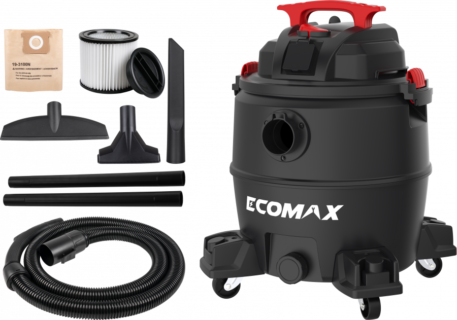 Drėgno ir sauso valymo dulkių siurblys EMX 30L, Ecomax Drėgno ir sauso valymo dulkių siurblys EMX 30L, Ecomax - Image 2