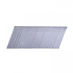 Finish nails 20´, 16GA, electrogalvanized, glued strip, 5000 pcs/pack 38x1,6 mm, Ecomax