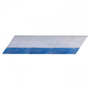 Finish nails 34´DA, electrogalvanized, glued strip, 4000 pcs/pack 64x1,8 mm, Ecomax