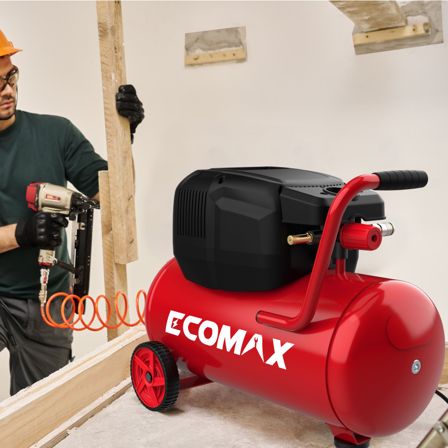 air compressor oilfree EMX 1300W 24L Hotdog tank, Ecomax air compressor oilfree EMX 1300W 24L Hotdog tank, Ecomax - Image 7
