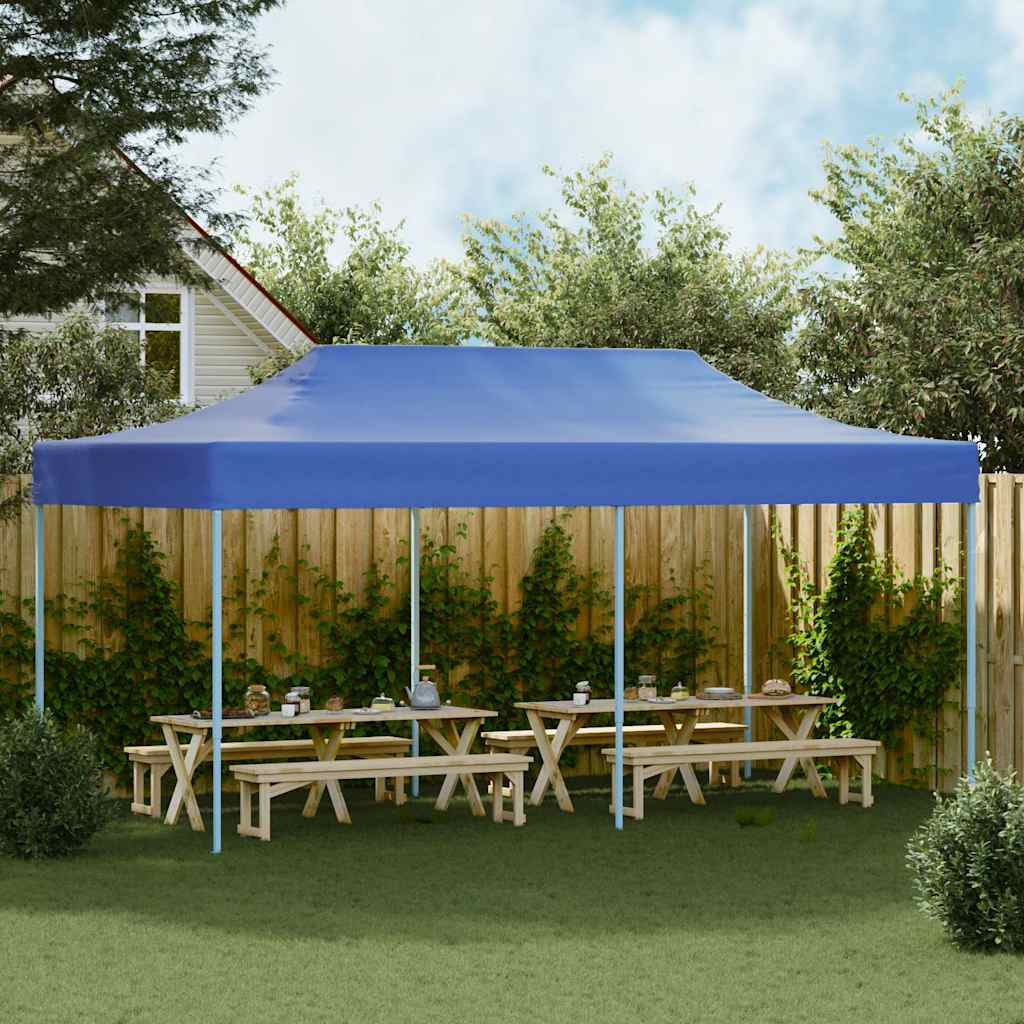 Išskleidžiama palapinė, 3x6m, mėlyna Išskleidžiama palapinė, 3x6m, mėlyna - Image 4