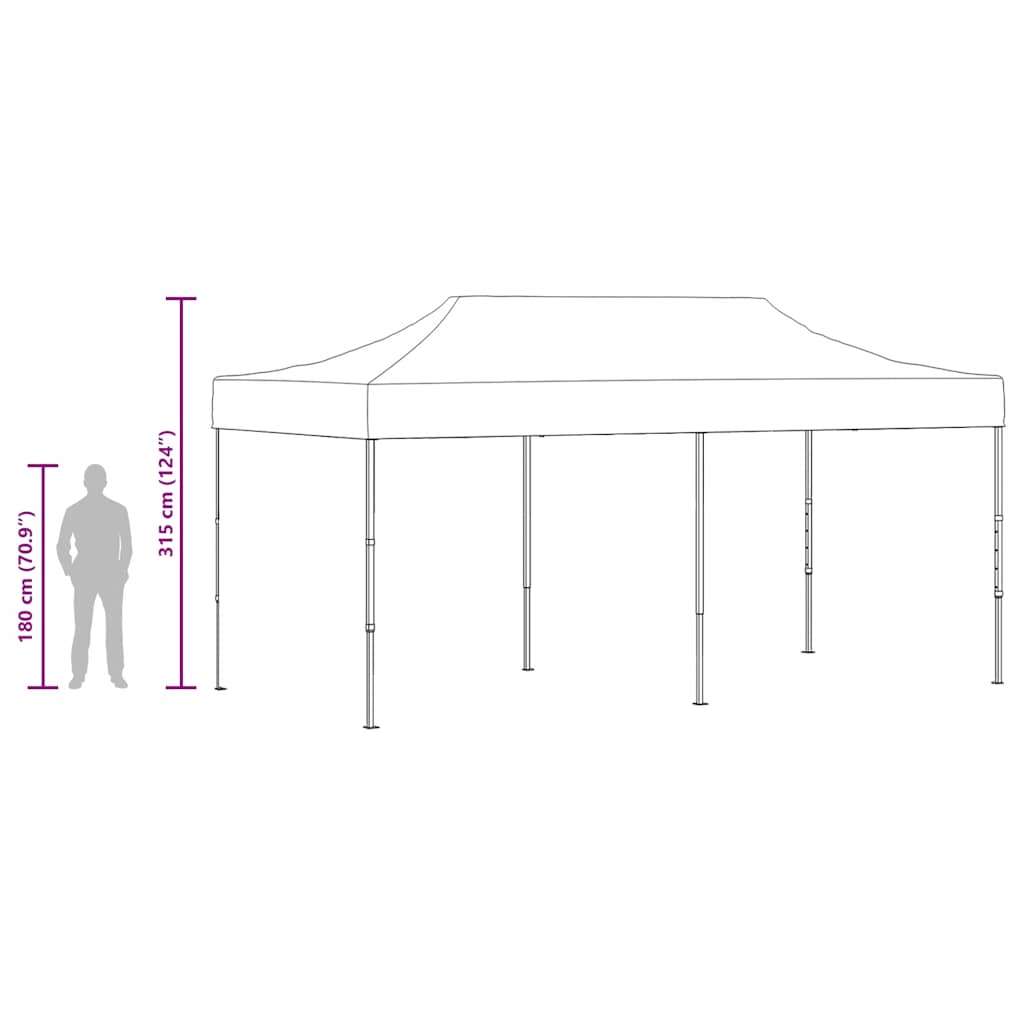 Išskleidžiama palapinė, 3x6m, kreminė balta Išskleidžiama palapinė, 3x6m, kreminė balta