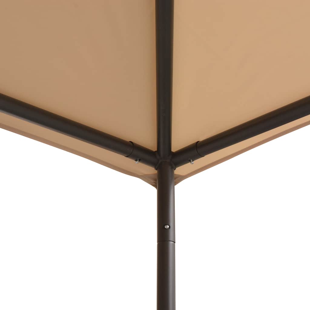 Pavėsinė, 3x3m, plienas, smėlio spalva Pavėsinė, 3x3m, plienas, smėlio spalva - Image 3