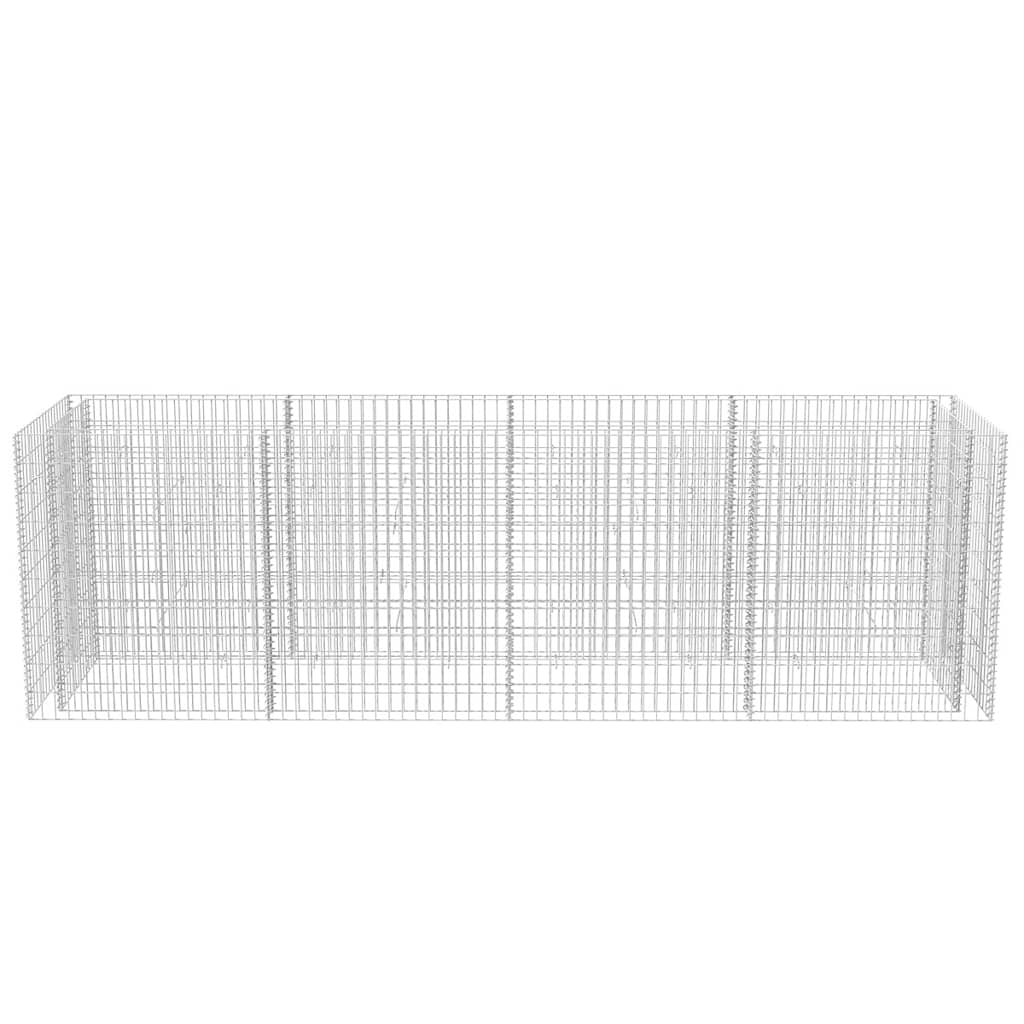 Gabiono vazonas, plienas, 360x90x100cm, aukštas Gabiono vazonas, plienas, 360x90x100cm, aukštas - Image 4