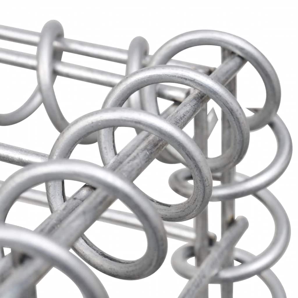 Gabiono vazonas, plienas, 360x90x50cm, aukštas Gabiono vazonas, plienas, 360x90x50cm, aukštas - Image 6
