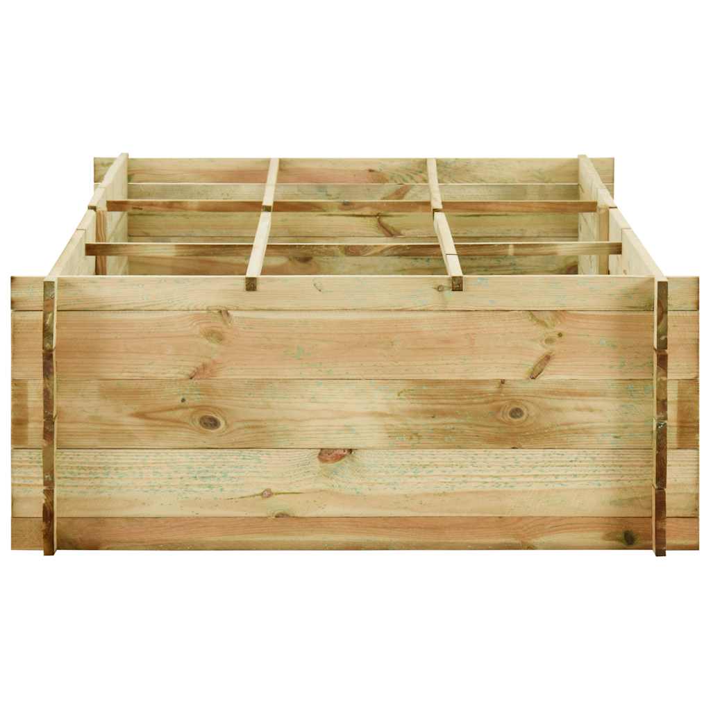 Lovelis daržovėms, 197x100x40cm, impregnuota pušies mediena Lovelis daržovėms, 197x100x40cm, impregnuota pušies mediena - Image 3