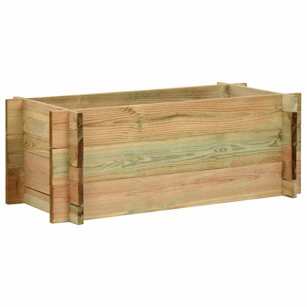 Aukštas lovelis daržovėms, 80cm, impregnuota pušies mediena Aukštas lovelis daržovėms, 80cm, impregnuota pušies mediena - Image 2