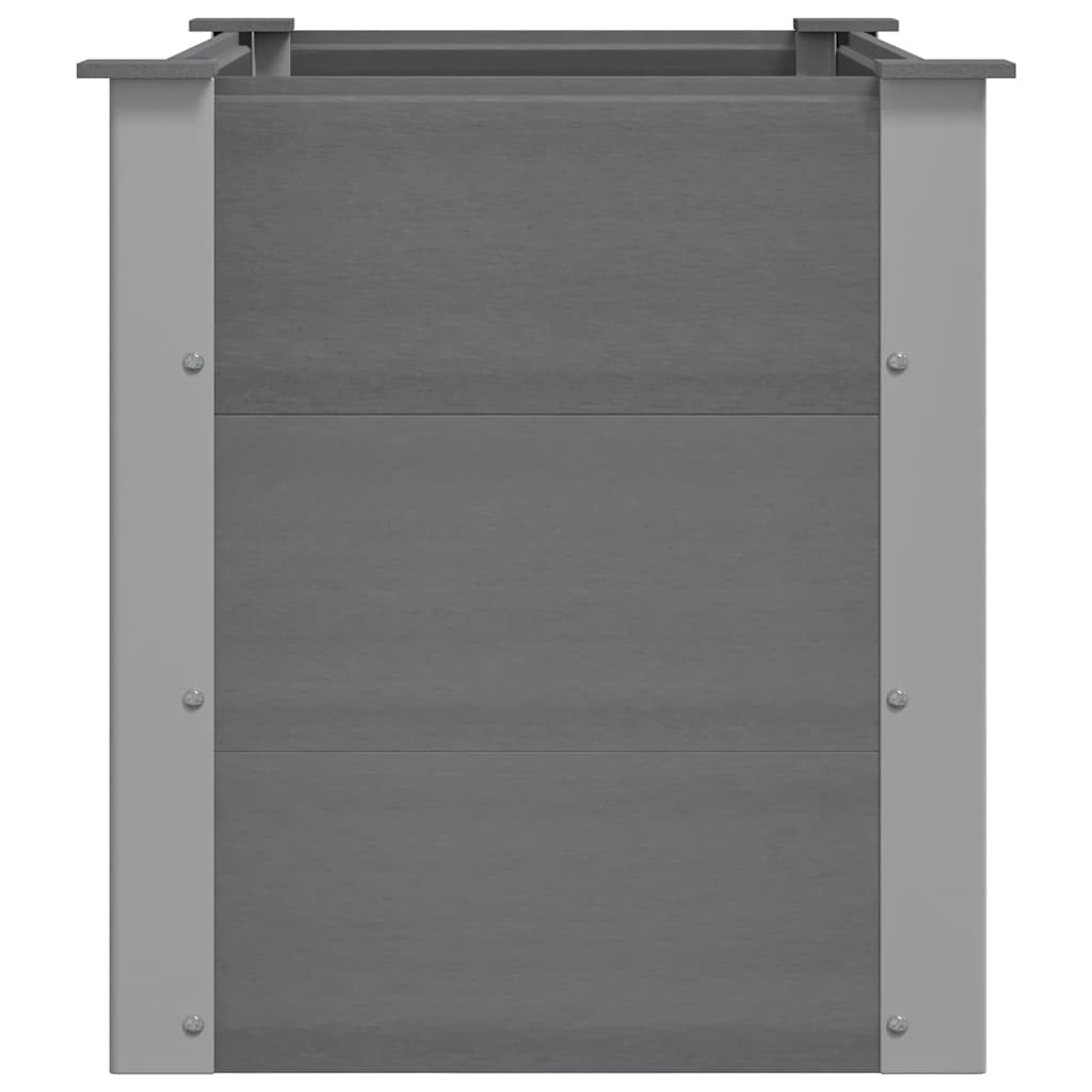 Sodo vazonas, pilkas, WPC, 100x50x54cm, aukštas Sodo vazonas, pilkas, WPC, 100x50x54cm, aukštas - Image 5