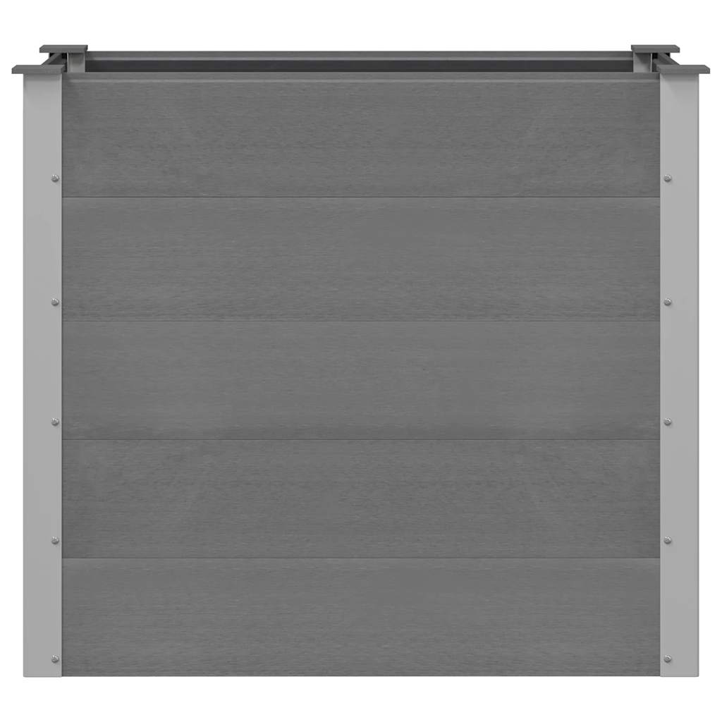 Sodo vazonas, pilkas, WPC, 100x50x91cm, aukštas Sodo vazonas, pilkas, WPC, 100x50x91cm, aukštas - Image 4