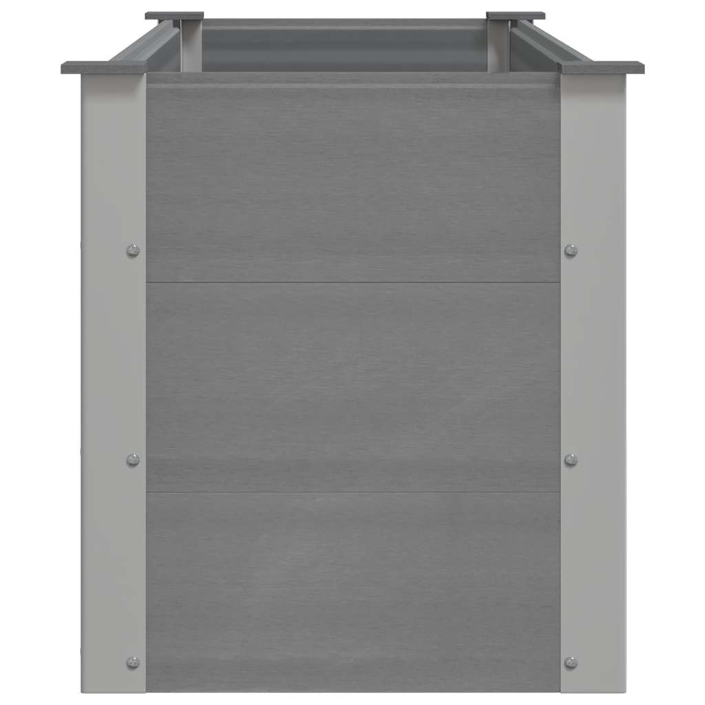 Sodo vazonas, pilkas, WPC, 150x50x54cm, aukštas Sodo vazonas, pilkas, WPC, 150x50x54cm, aukštas - Image 5