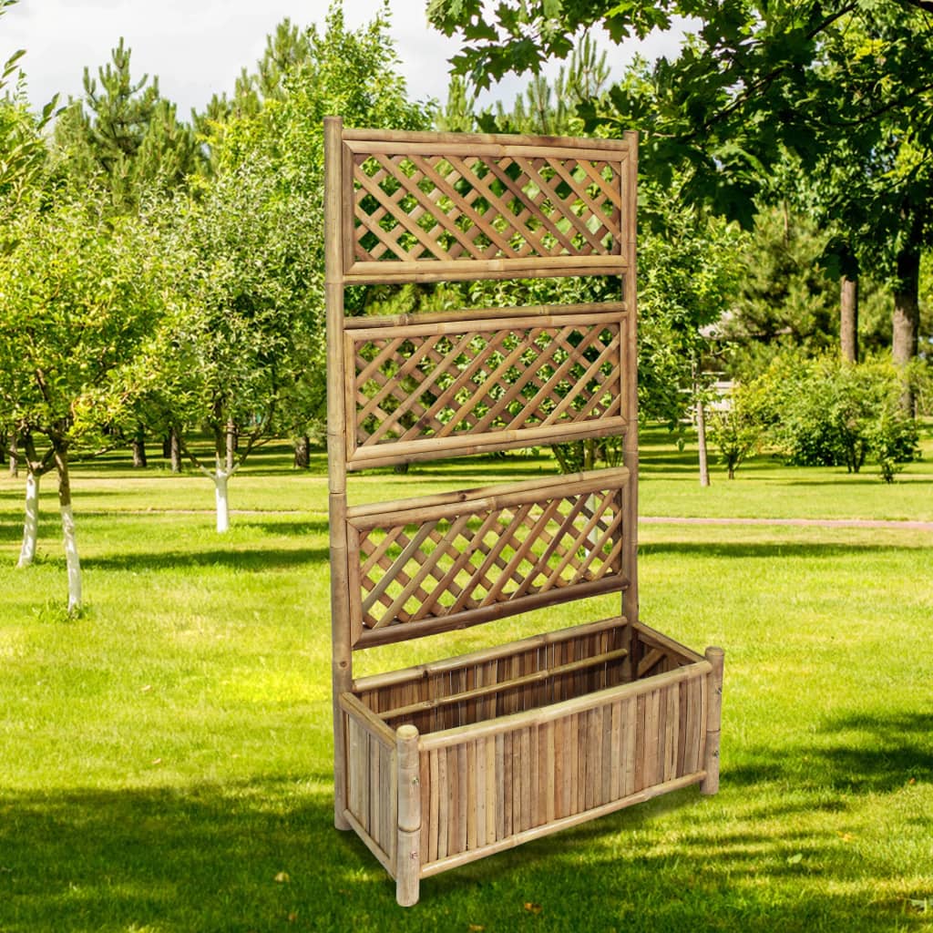 Lovelis su bambukiniu treliažu, 70cm, aukštas Lovelis su bambukiniu treliažu, 70cm, aukštas - Image 2