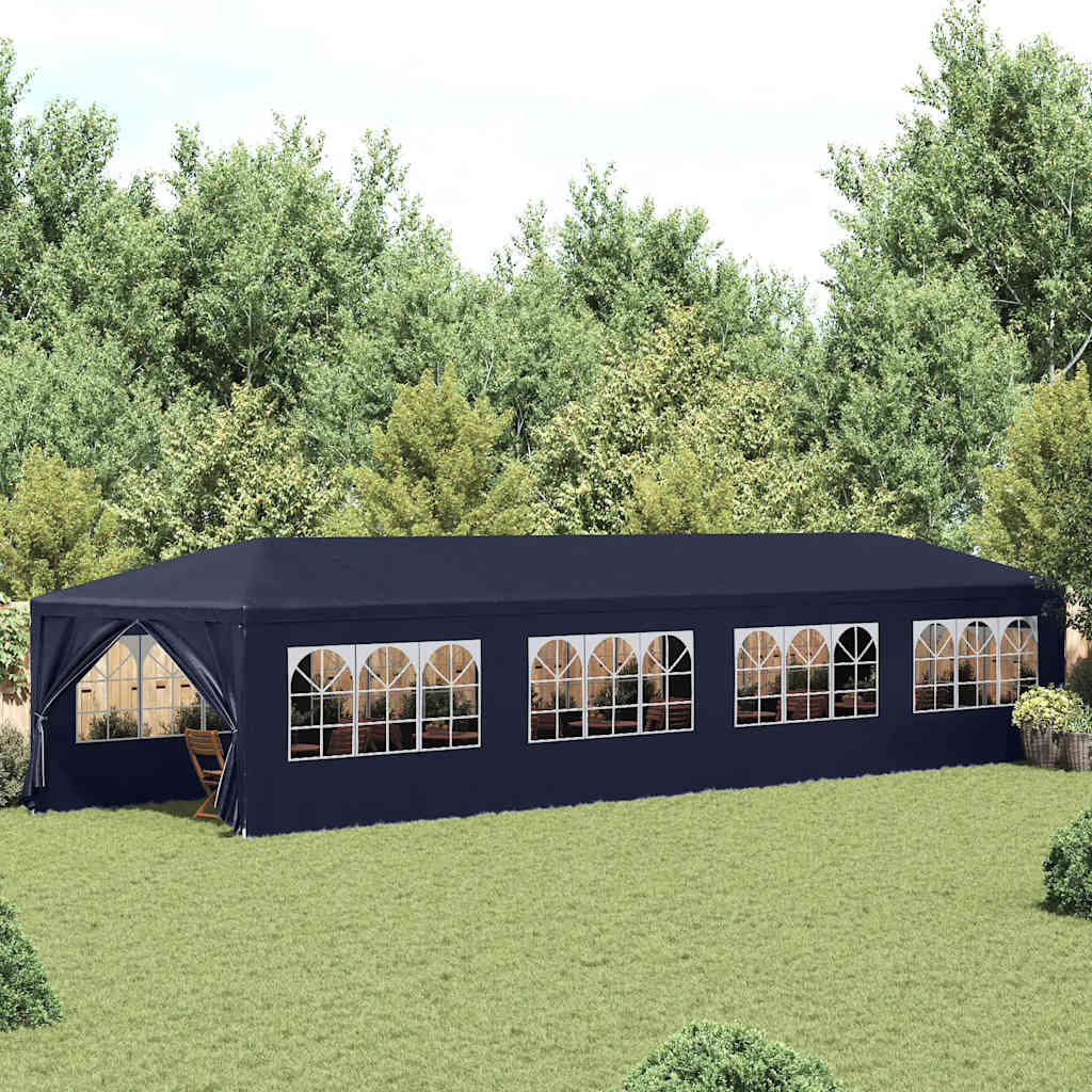 Sodo palapinė, 3x12m, mėlyna Sodo palapinė, 3x12m, mėlyna - Image 2