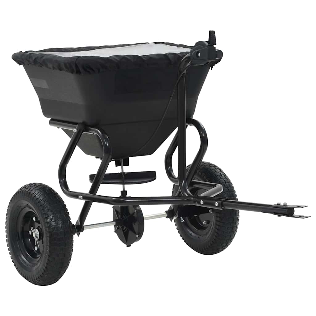 Velkamas druskos barstytuvas, PVC ir plienas, 125x74x79cm, 45l Velkamas druskos barstytuvas, PVC ir plienas, 125x74x79cm, 45l - Image 3