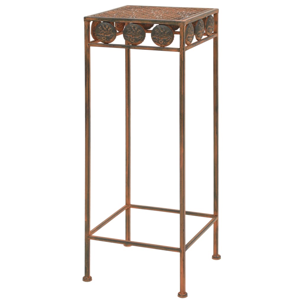 Stovai augalams, 3vnt., rūdžių sp., metalas, vintažinio stil. Stovai augalams, 3vnt., rūdžių sp., metalas, vintažinio stil. - Image 3
