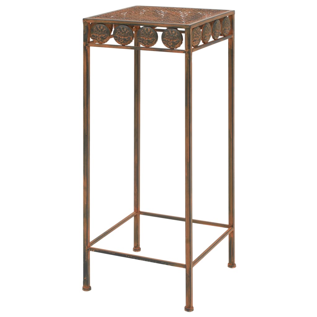 Stovai augalams, 3vnt., rūdžių sp., metalas, vintažinio stil. Stovai augalams, 3vnt., rūdžių sp., metalas, vintažinio stil. - Image 4