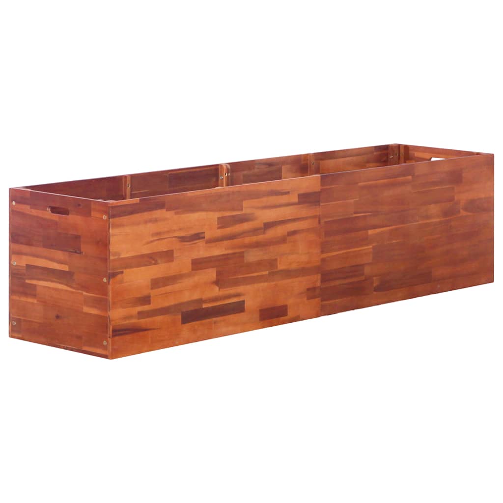 Lovelis augalams, akacijos mediena, 200x50x50cm, aukštas Lovelis augalams, akacijos mediena, 200x50x50cm, aukštas - Image 2