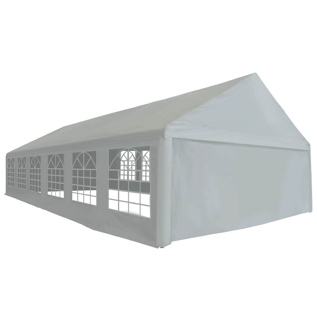Proginė palapinė, PE, 6x12m, pilka Proginė palapinė, PE, 6x12m, pilka - Image 2