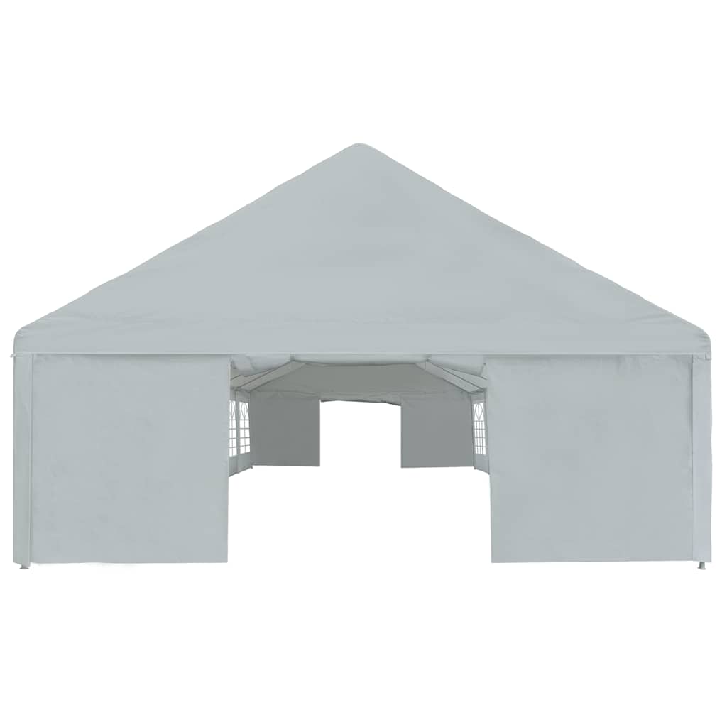 Proginė palapinė, PE, 6x12m, pilka Proginė palapinė, PE, 6x12m, pilka - Image 3