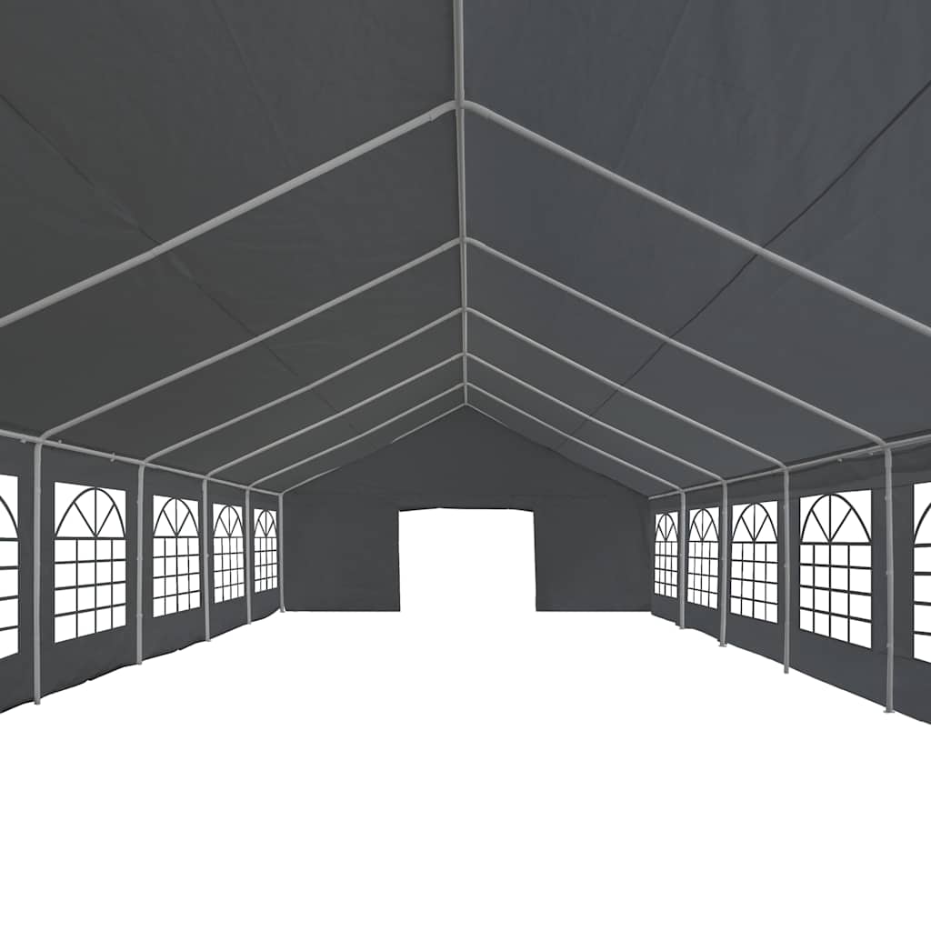 Proginė palapinė, PE, 6x12m, pilka Proginė palapinė, PE, 6x12m, pilka - Image 4