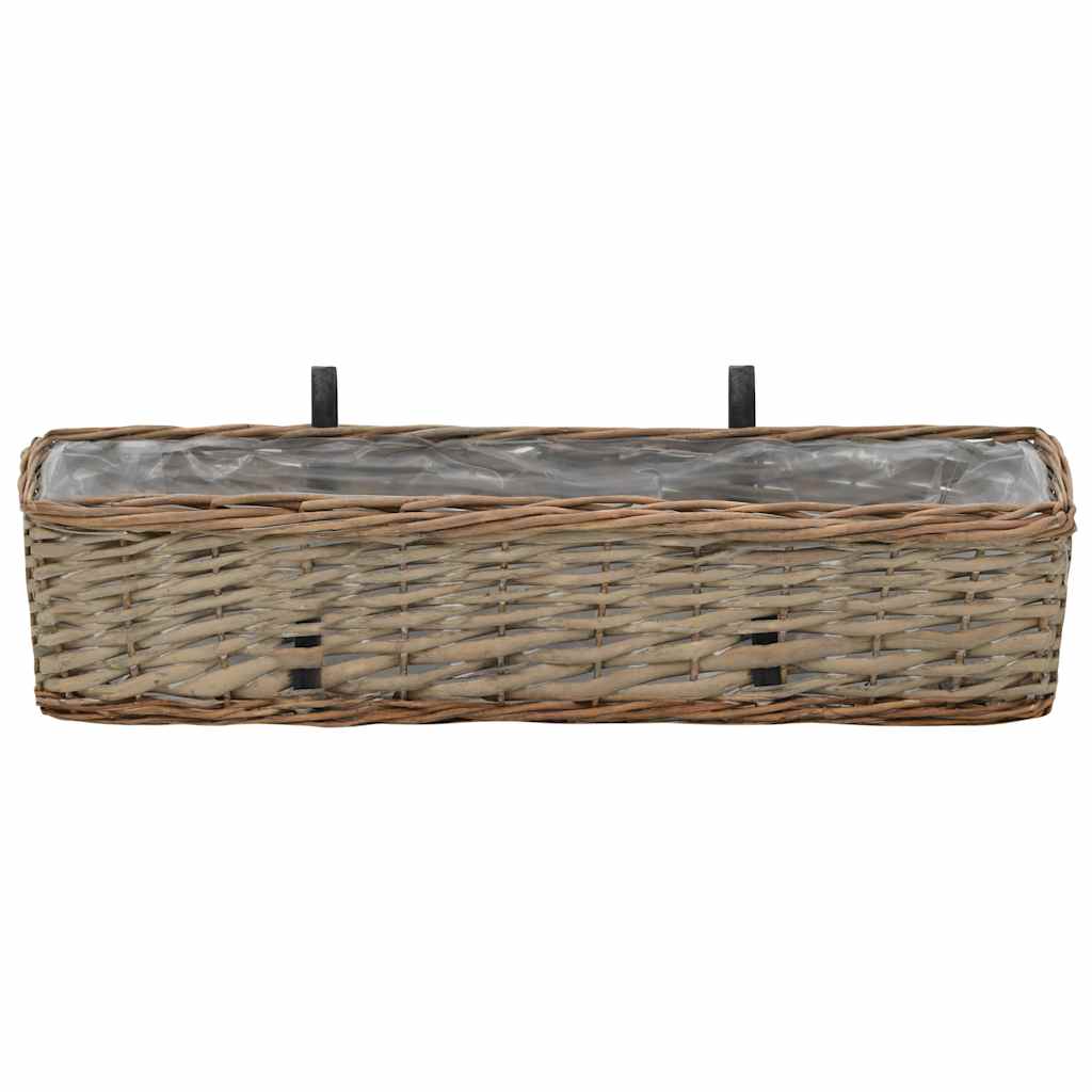 Balkono loveliai, 2vnt., 60 cm, pinti, su PE įdėklu Balkono loveliai, 2vnt., 60 cm, pinti, su PE įdėklu - Image 3