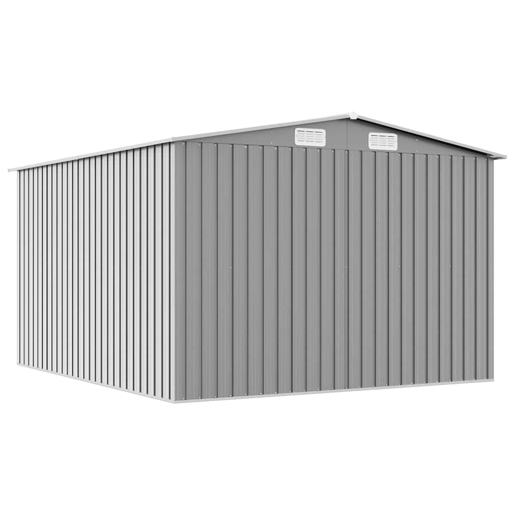 Sodo pašiūrė, pilkos spalvos, 257x298x178cm, metalas Sodo pašiūrė, pilkos spalvos, 257x298x178cm, metalas - Image 7
