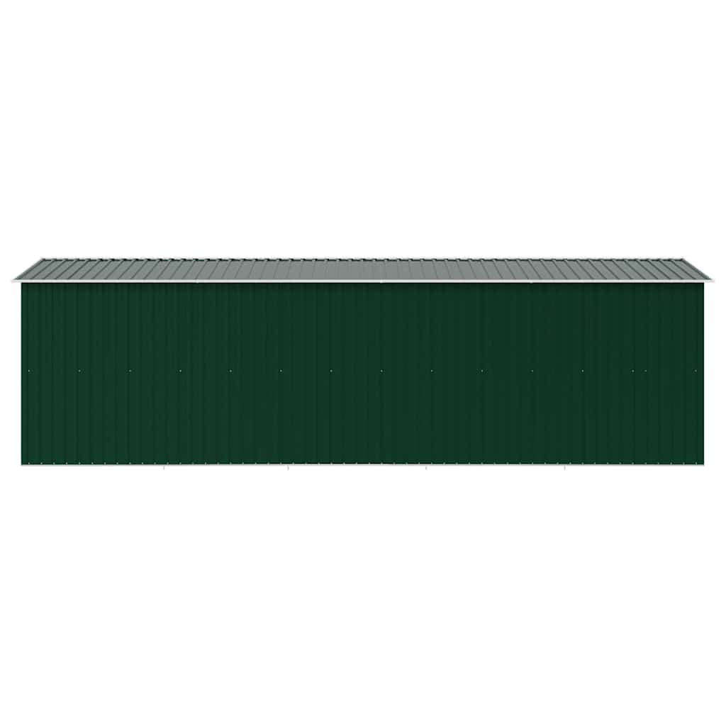 Sodo pašiūrė, žalios spalvos, 257x580x181cm, metalas Sodo pašiūrė, žalios spalvos, 257x580x181cm, metalas - Image 6