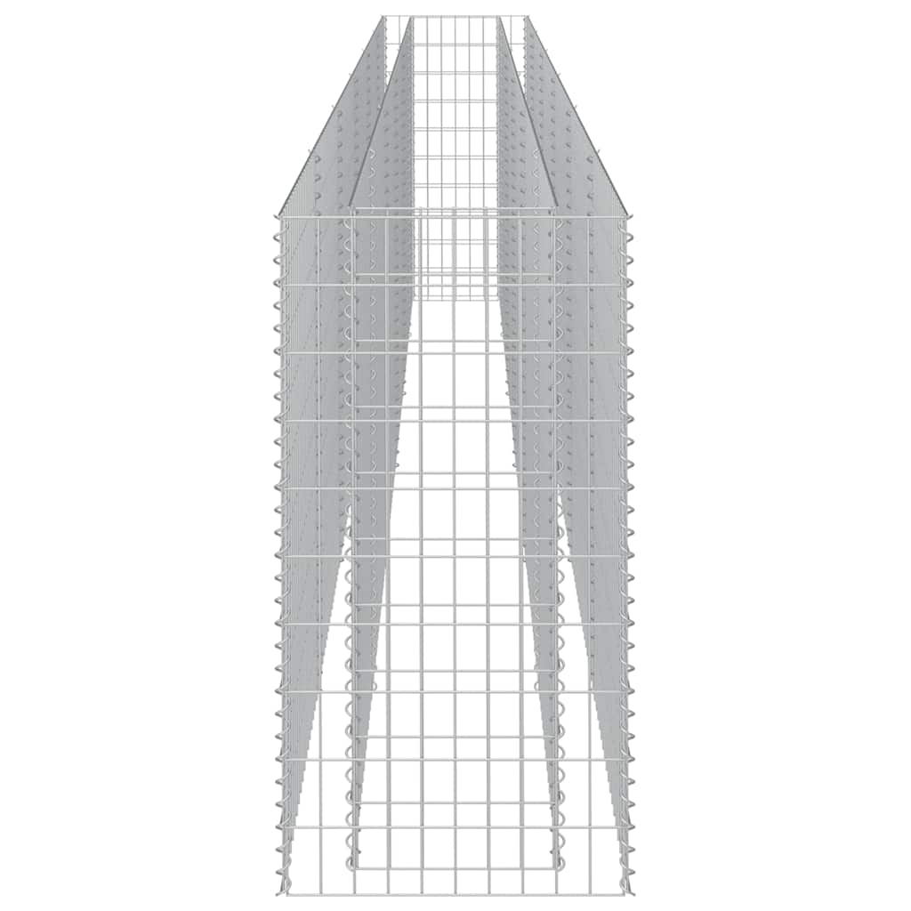 Gabiono vazonas, galvanizuotas plienas, 540x50x100cm, aukštas Gabiono vazonas, galvanizuotas plienas, 540x50x100cm, aukštas - Image 5