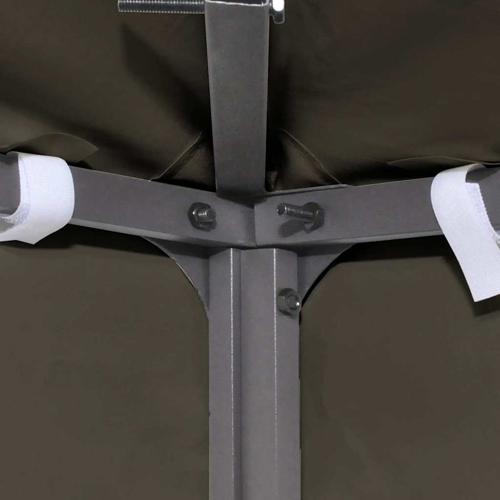 Viršutinis pavėsinės uždangalas, 2 aukštų, taupe, 310g/m², 3x3m Viršutinis pavėsinės uždangalas, 2 aukštų, taupe, 310g/m², 3x3m - Image 4