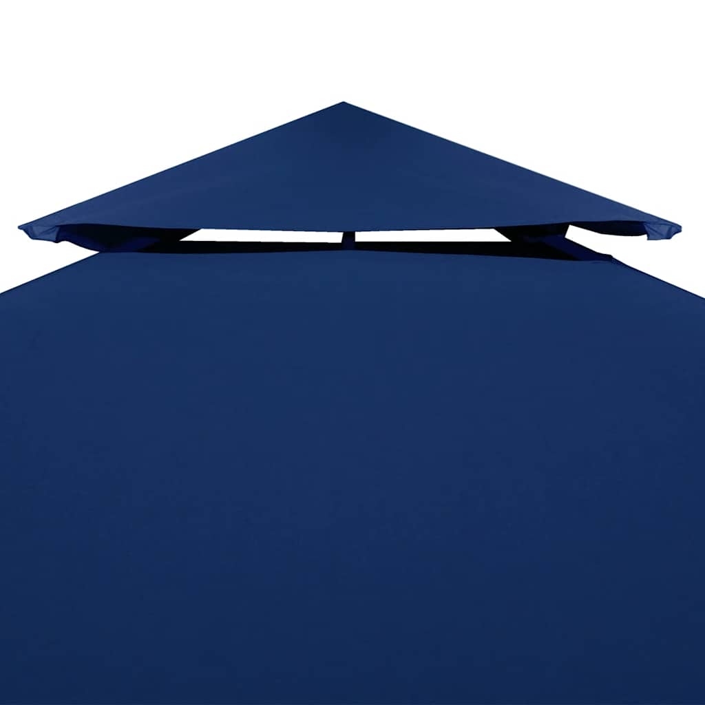 Pavėsinės uždangalas, mėlynas, 4x3m, 310 g/m² Pavėsinės uždangalas, mėlynas, 4x3m, 310 g/m² - Image 3
