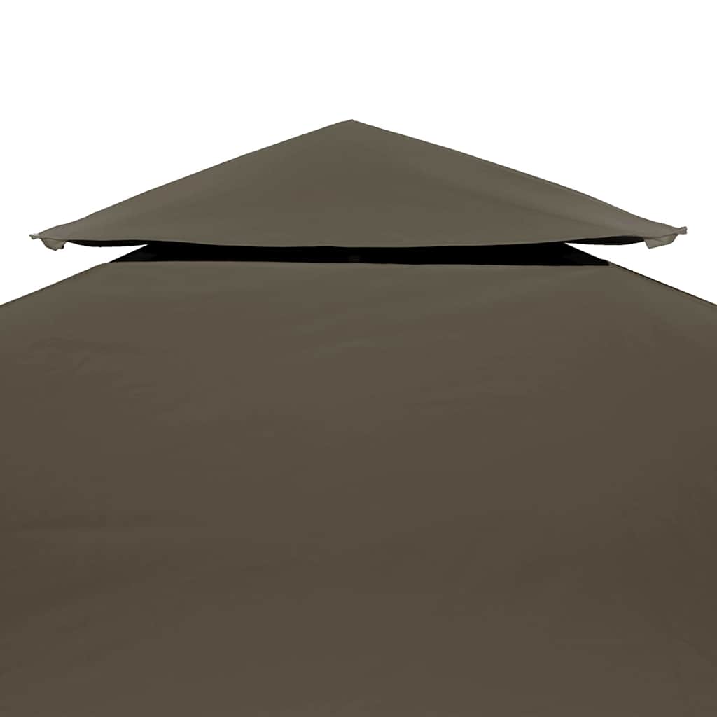 Pavėsinės uždangalas, taupe, 4x3m, 310 g/m² Pavėsinės uždangalas, taupe, 4x3m, 310 g/m² - Image 3