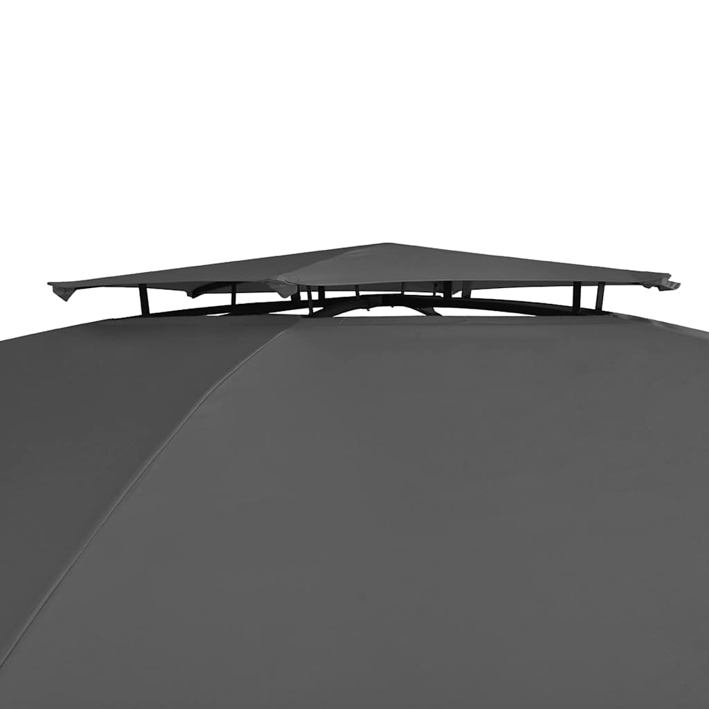 Sodo palapinė/tentas su užuolaidomis, 360x265cm, šešiakampė Sodo palapinė/tentas su užuolaidomis, 360x265cm, šešiakampė - Image 4