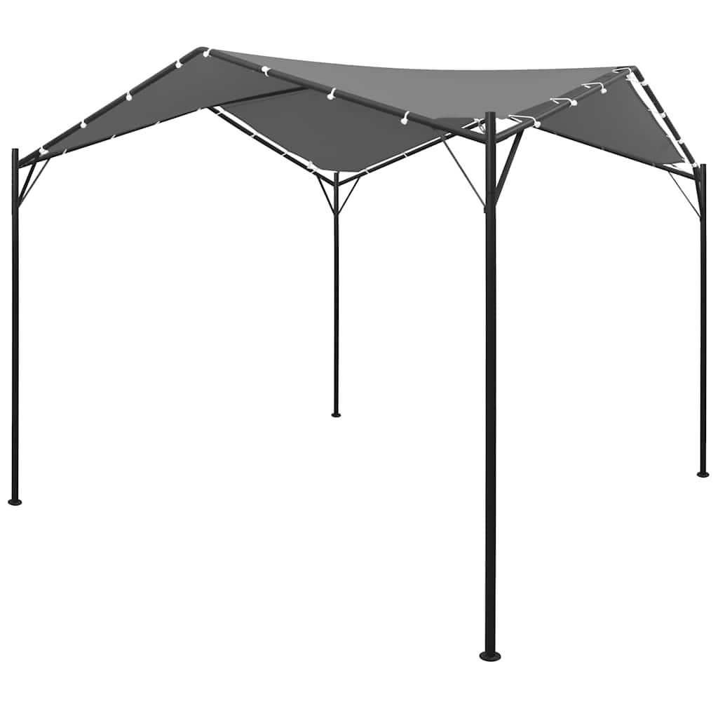 Pavėsinė, antracito spalvos, 4×4 m Pavėsinė, antracito spalvos, 4x4 m - Image 2