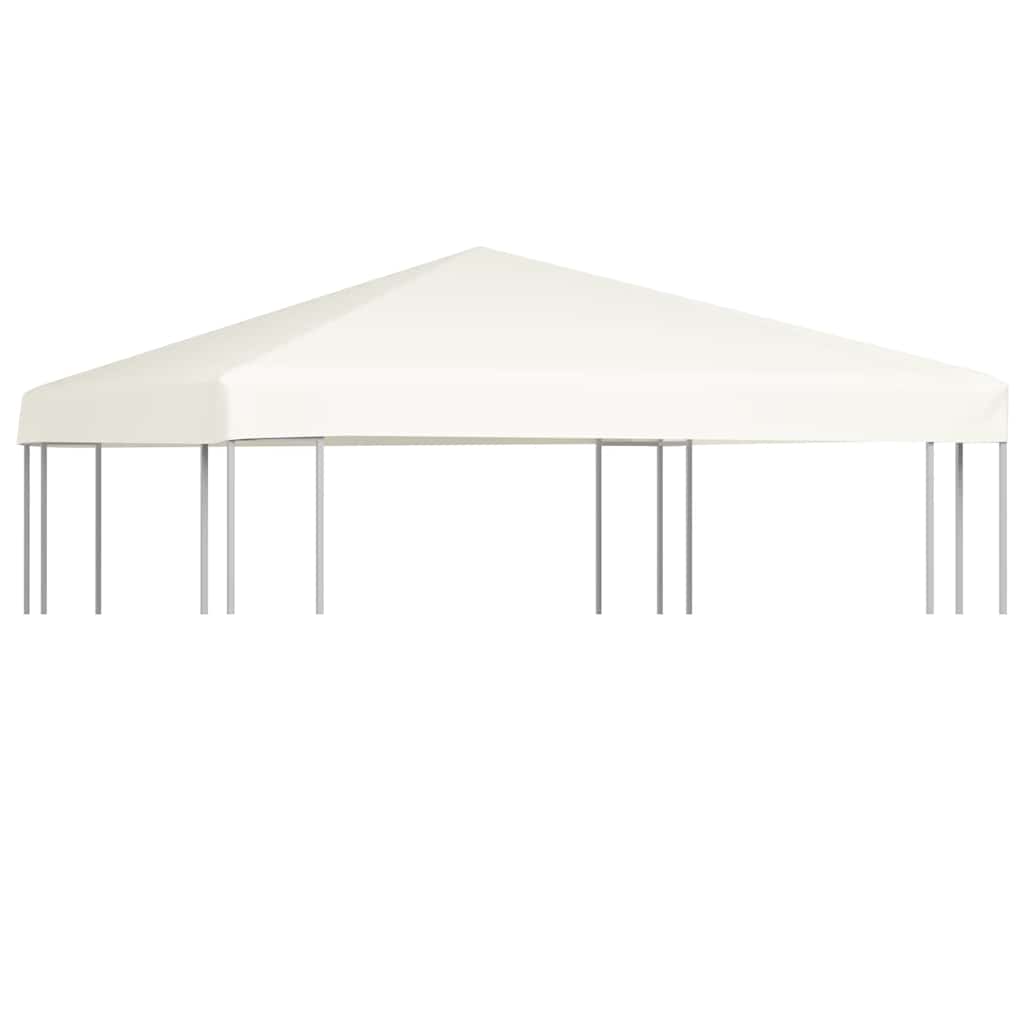 Viršutinis pavėsinės uždangalas, 310 g/m², 3x3m, baltas Viršutinis pavėsinės uždangalas, 310 g/m², 3x3m, baltas - Image 2