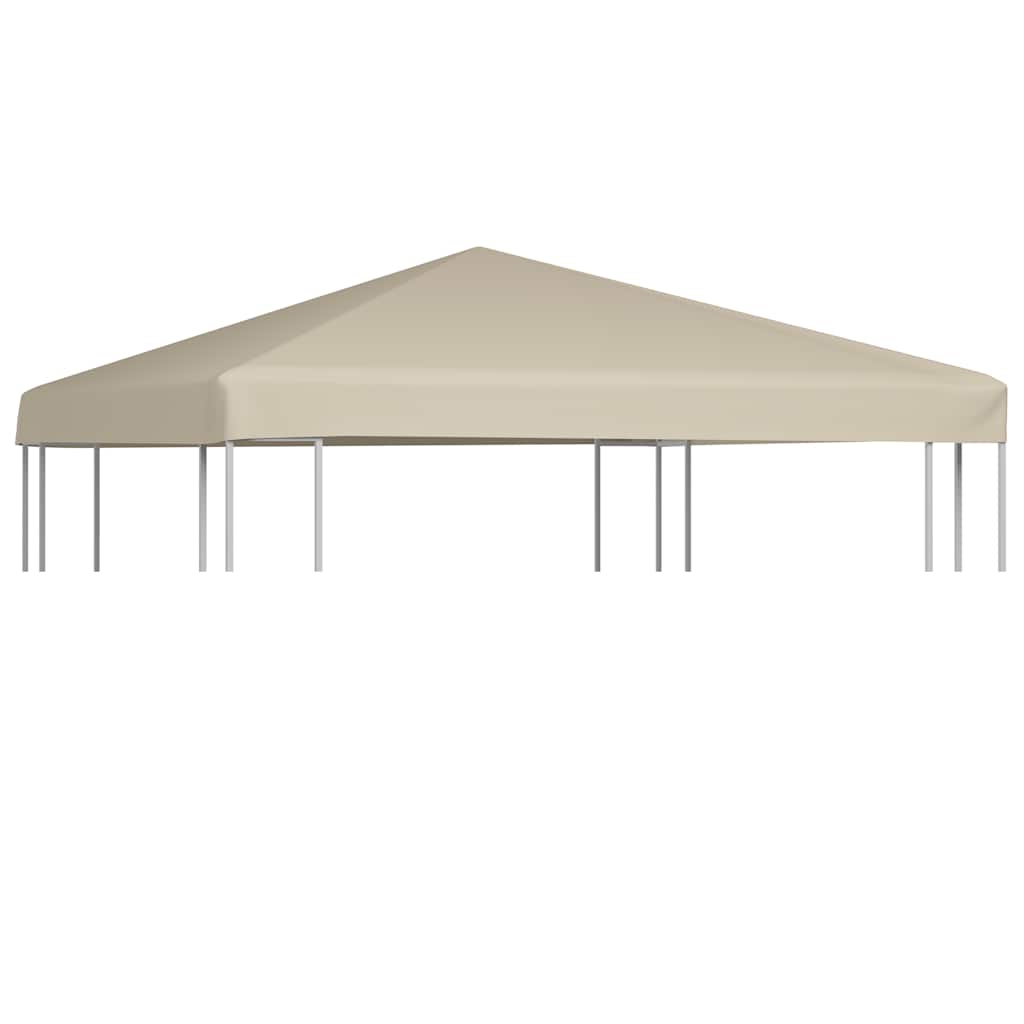 Viršutinis pavėsinės uždangalas, kreminis, 310g/m², 3x3m Viršutinis pavėsinės uždangalas, kreminis, 310g/m², 3x3m - Image 2
