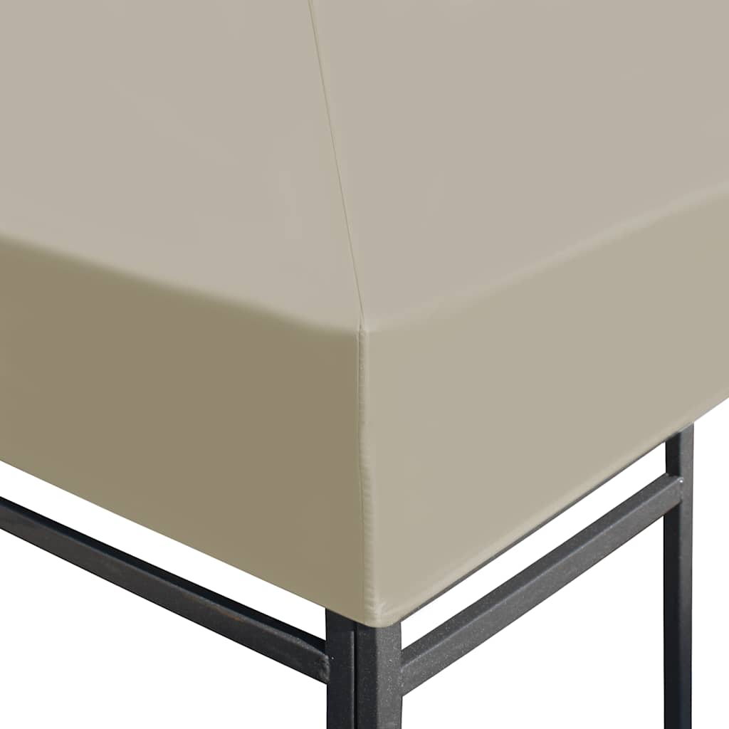 Viršutinis pavėsinės uždangalas, kreminis, 310g/m², 3x3m Viršutinis pavėsinės uždangalas, kreminis, 310g/m², 3x3m - Image 3
