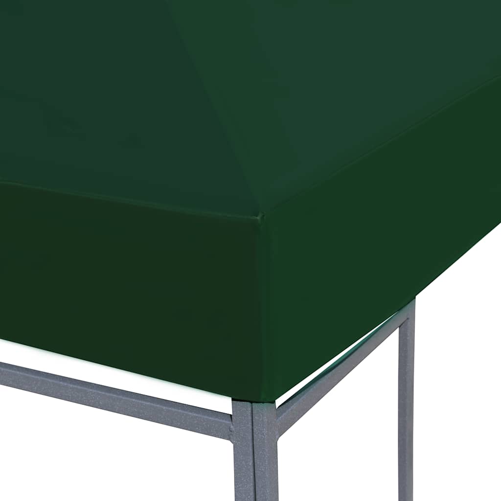 Viršutinis pavėsinės uždangalas, žalias, 310 g/m², 3x3m Viršutinis pavėsinės uždangalas, žalias, 310 g/m², 3x3m - Image 3