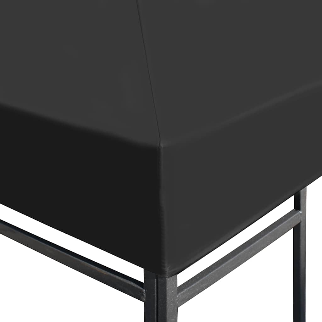 Viršutinis pavėsinės uždangalas, pilkas, 310 g/m², 3x3m Viršutinis pavėsinės uždangalas, pilkas, 310 g/m², 3x3m - Image 3