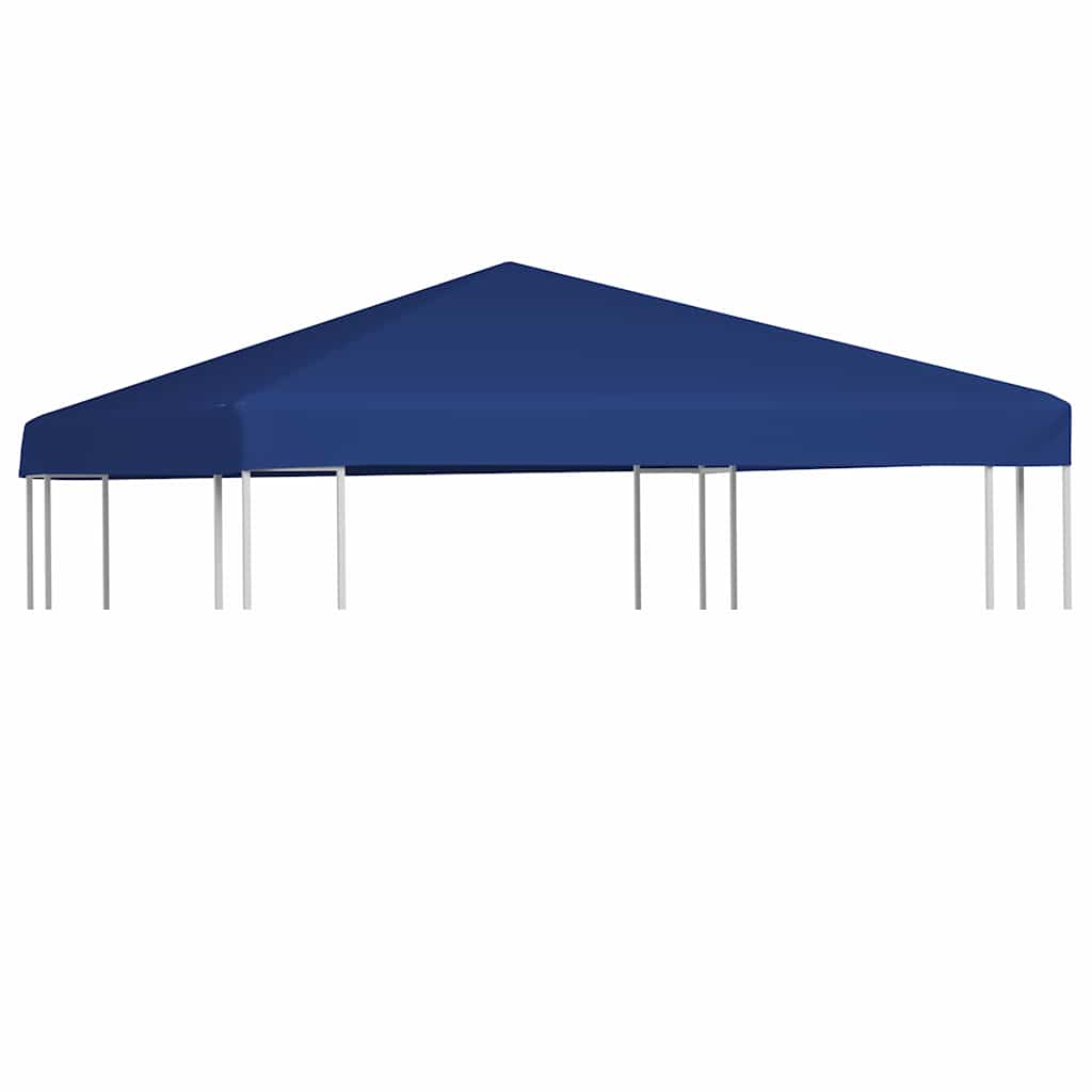 Viršutinis pavėsinės uždangalas, mėlynas, 310 g/m², 3x3m Viršutinis pavėsinės uždangalas, mėlynas, 310 g/m², 3x3m - Image 2