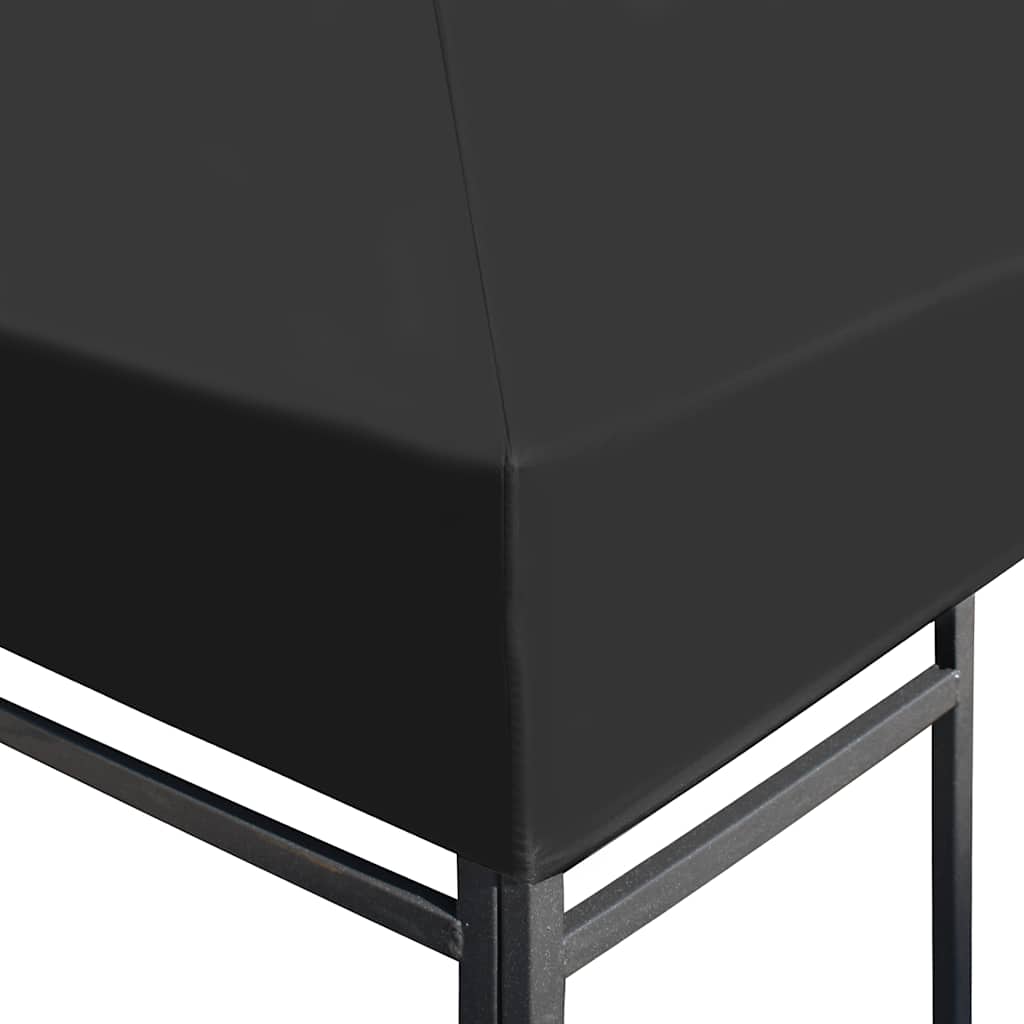 Viršutinis pavėsinės uždangalas, pilkas, 310 g/m², 4x3m Viršutinis pavėsinės uždangalas, pilkas, 310 g/m², 4x3m - Image 3