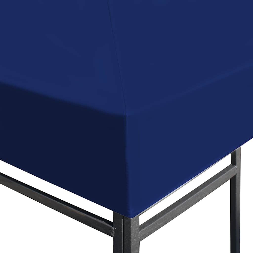 Viršutinis pavėsinės uždangalas, mėlynas, 310 g/m², 4x3m Viršutinis pavėsinės uždangalas, mėlynas, 310 g/m², 4x3m - Image 3
