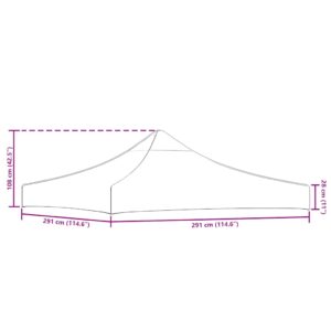 Proginė palapinė, antracito sp., 3x3 m